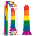 Load image into Gallery viewer, 7" Prider Dildo Lovetoy Packaging