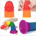 Load image into Gallery viewer, 7" Prider Dildo Lovetoy Soft