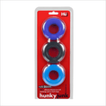 Load image into Gallery viewer, Hunkyjunk Multi-Colour 3-Pack Cock Rings