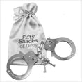 Load image into Gallery viewer, Fifty Shades You Are Mine Metal Handcuffs