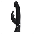 Load image into Gallery viewer, Lovehoney Happy Rabbit Realistic Black Vibrator