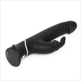 Load image into Gallery viewer, Lovehoney Happy Rabbit Realistic Black Vibrator