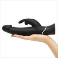 Load image into Gallery viewer, Lovehoney Happy Rabbit Realistic Black Vibrator