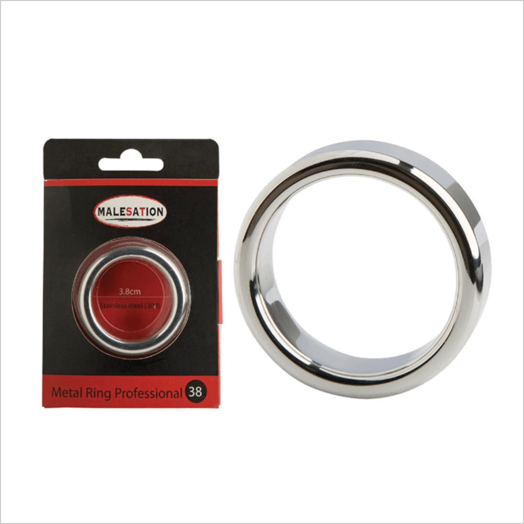 Malesation | Metal Cock Ring Professional | 3 x Sizes
