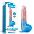 Load image into Gallery viewer, 7.5" Dazzle Studs Dildo Lovetoy Packaging

