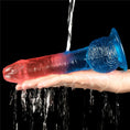 Load image into Gallery viewer, 7.5" Dazzle Studs Dildo Lovetoy Waterproof
