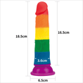 Load image into Gallery viewer, 7" Prider Dildo Lovetoy Measurements
