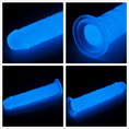 Load image into Gallery viewer, 8'' Lumino Play Glow In The Dark Dildo Lovetoy
