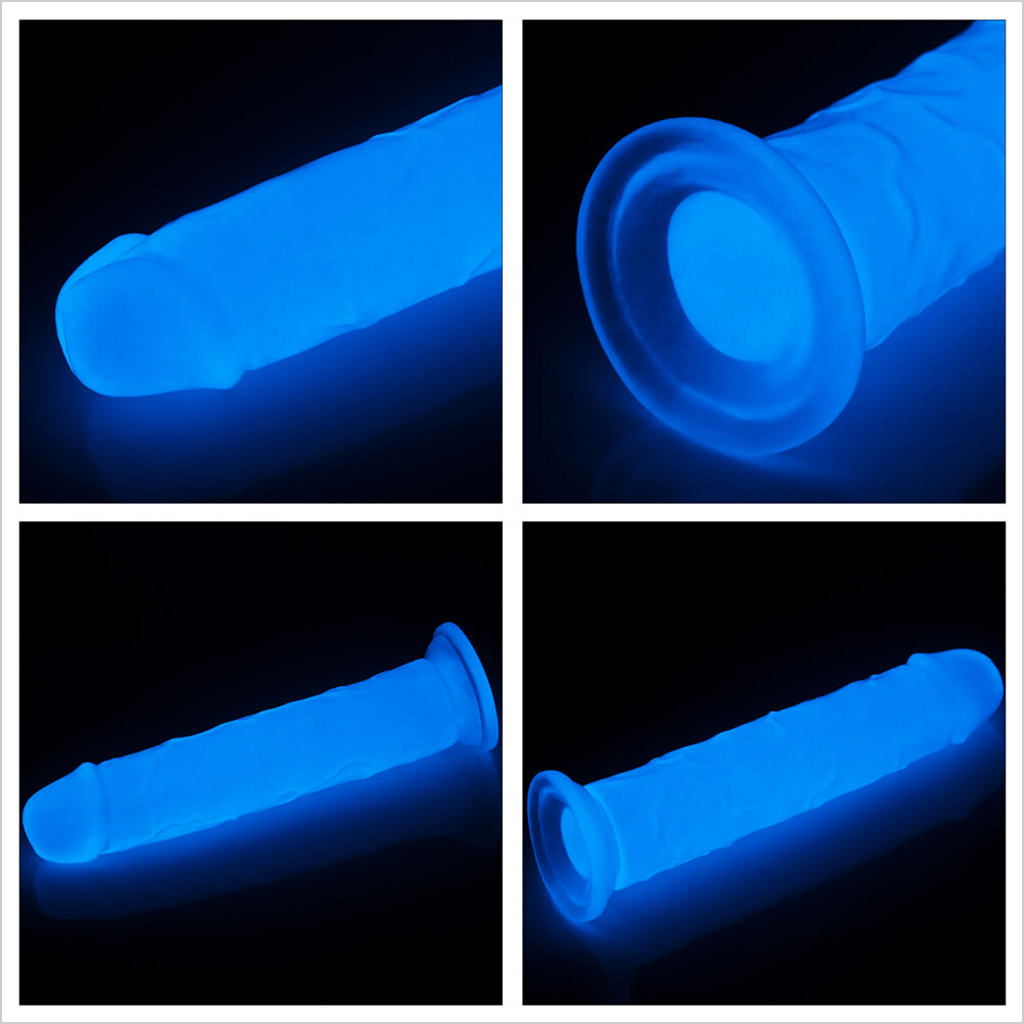 8'' Lumino Play Glow In The Dark Dildo Lovetoy