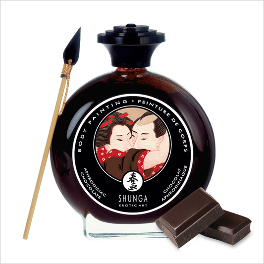Shunga Body Paint 100ml | Chocolate, Vanilla, Strawberry