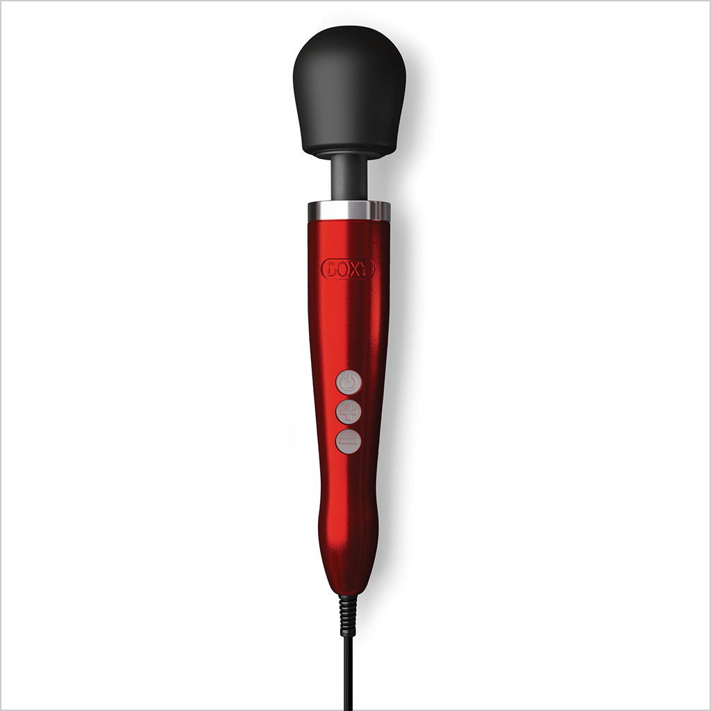 Doxy Die Cast Wand Massager Candy Red