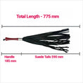 Load image into Gallery viewer, Kinky Elves Suede Flogger – Large
