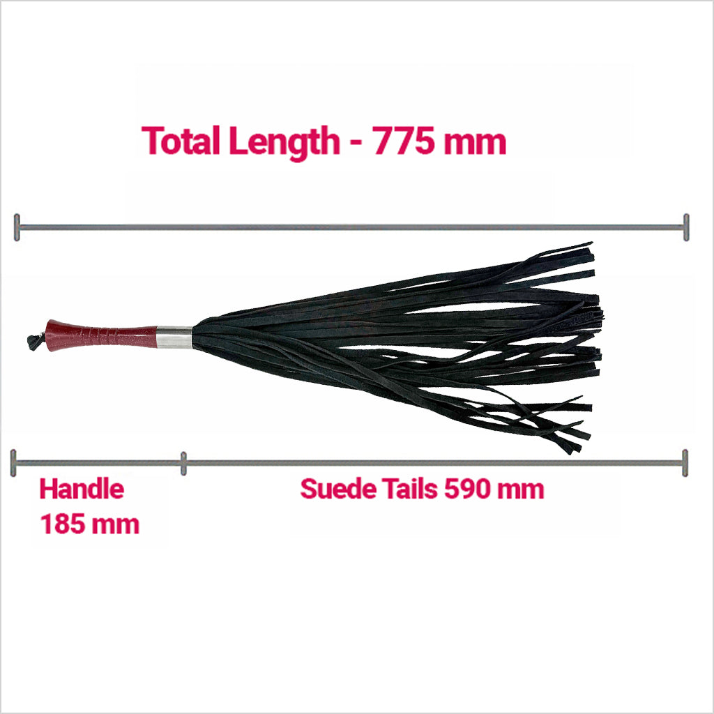 Kinky Elves Suede Flogger – Large
