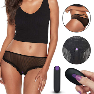 Remote Control Vibrating Panties