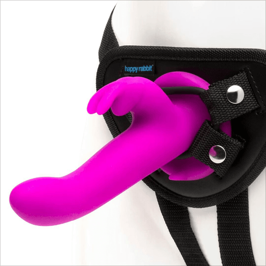 Happy Rabbit Vibrating Strap-On Harness Kit