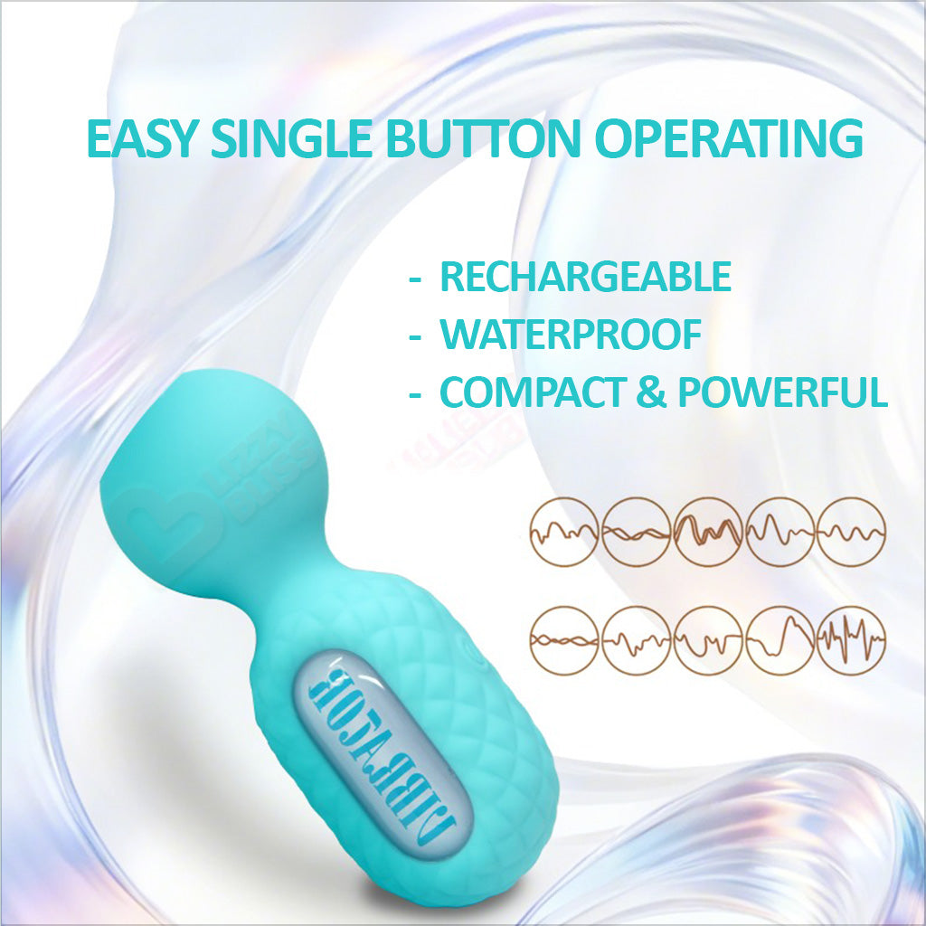 Mini Wand Vibrator with Flexible Head