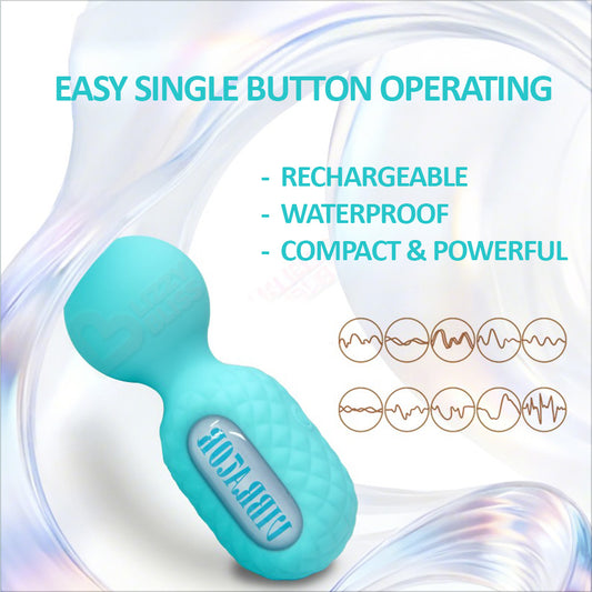 Mini Wand Vibrator with Flexible Head