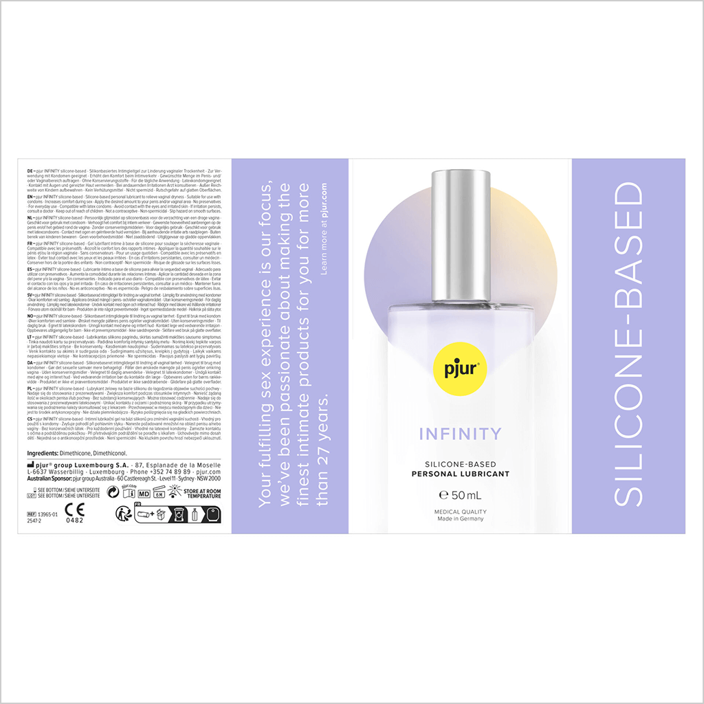 pjur INFINITY Silicone-Based Lubricant 50ml