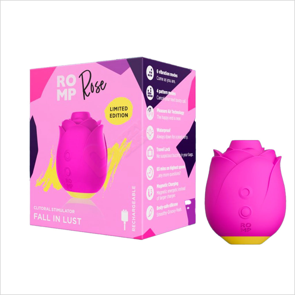romp rose clitoral sucking vibrator