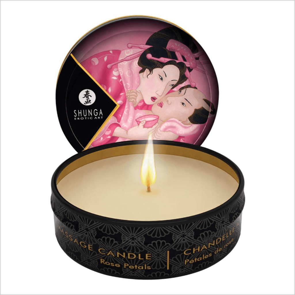 Shunga Rose Massage Candle | 30ml
