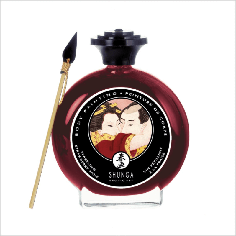 Shunga Body Paint 100ml | Chocolate, Vanilla, Strawberry