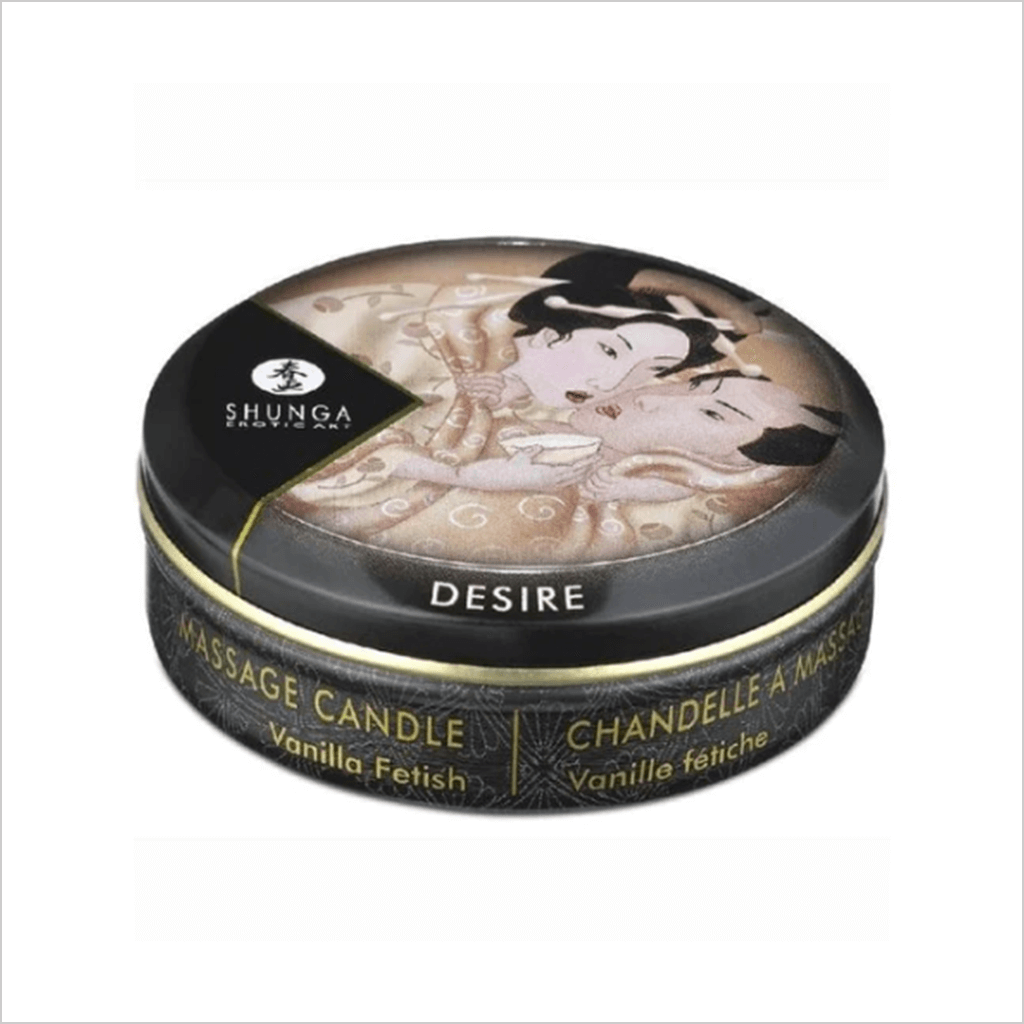 shunga vanilla massage candle