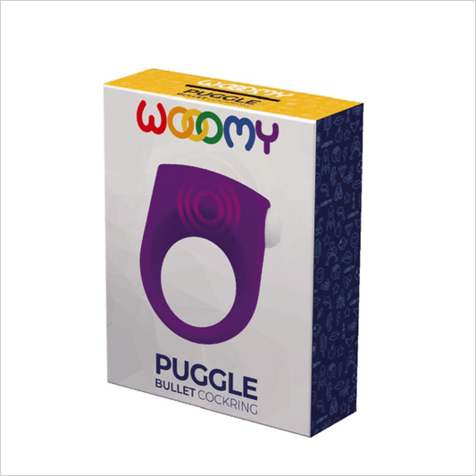 The Wooomy Puggle Vibrating Ring Purple 