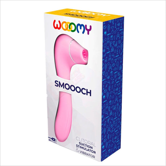 Wooomy Smoooch Clitoral Vibrator Pink