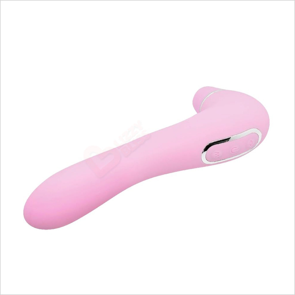 Wooomy Smoooch Clitoral Vibrator Pink