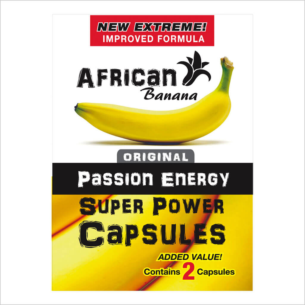 African Banana Super Power Capsules 2's