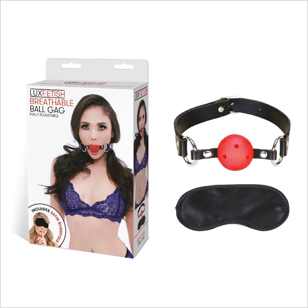 Breathable Ball Gag Lux Fetish