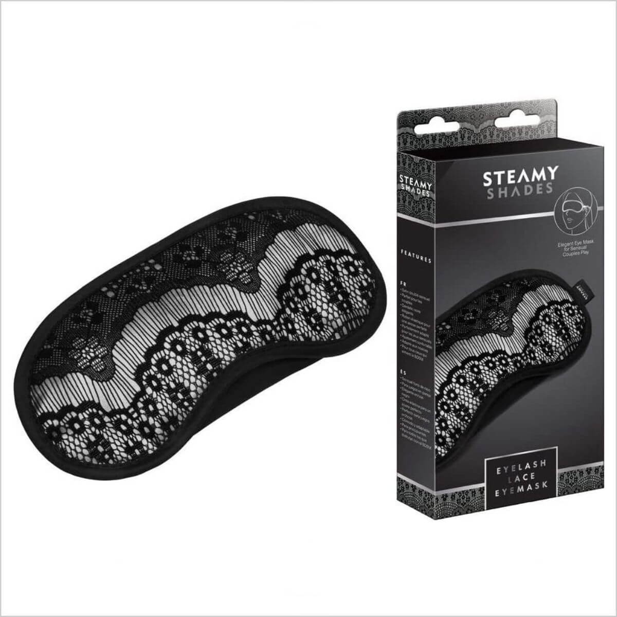 Steamy Shades Eyelash Lace Eyemask
