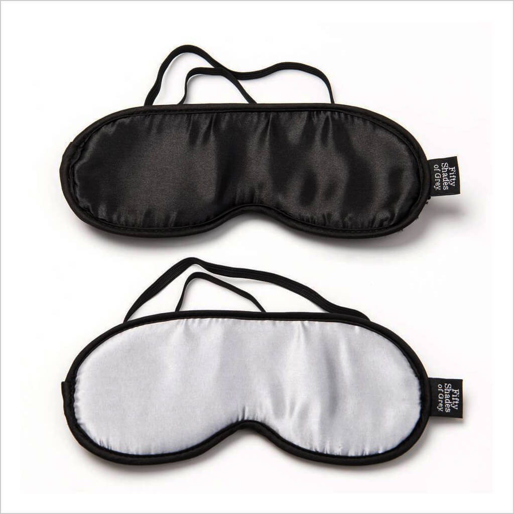 Fifty Shades No Peeking Blindfolds Twin Pack