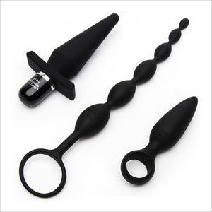 Fifty Shades Pleasure Overload Take It Slow Kit (4 Piece)