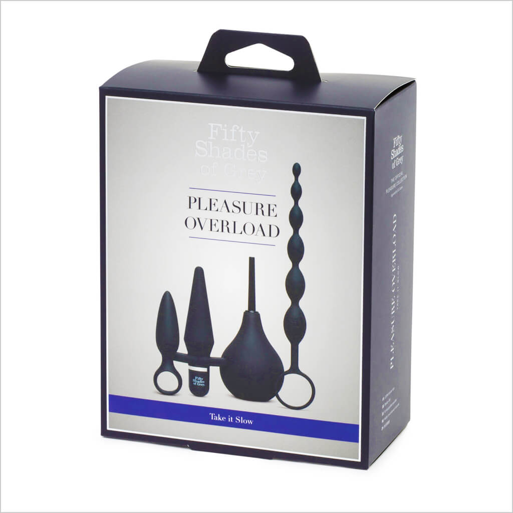 Fifty Shades Pleasure Overload Take It Slow Kit (4 Piece)