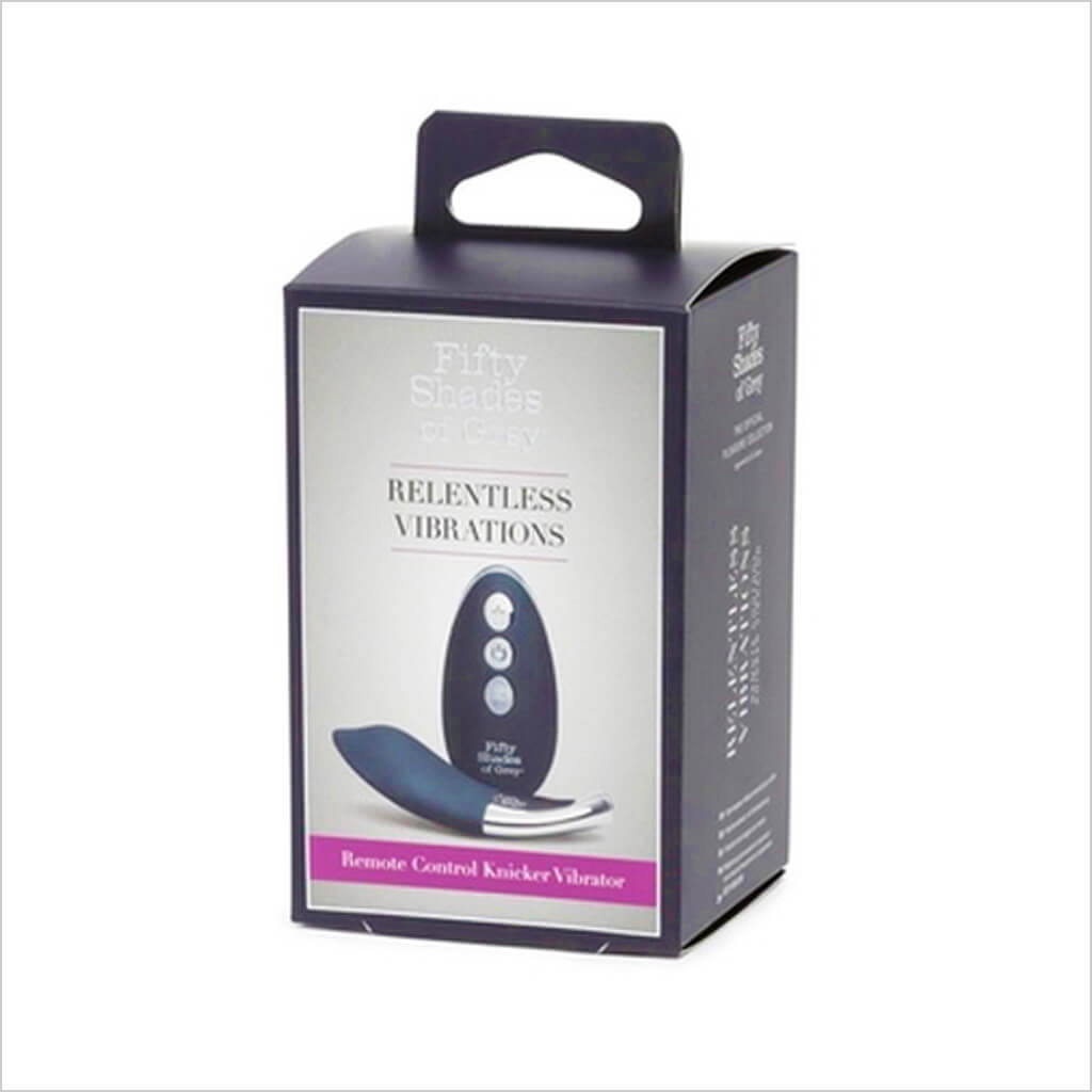 Fifty Shades Relentless Vibrations Remote Control Knicker Vibrator Lizzy Bliss Fifty Shades Relentless Vibrations Remote Control Knicker Vibrator Lizzy Bliss
