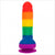 Justin 8″ Rainbow Suction Cup Dildo Swan Addiction