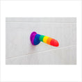 Load image into Gallery viewer, Justin 8″ Rainbow Suction Cup Dildo Swan Addiction
