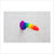 Justin 8″ Rainbow Suction Cup Dildo Swan Addiction