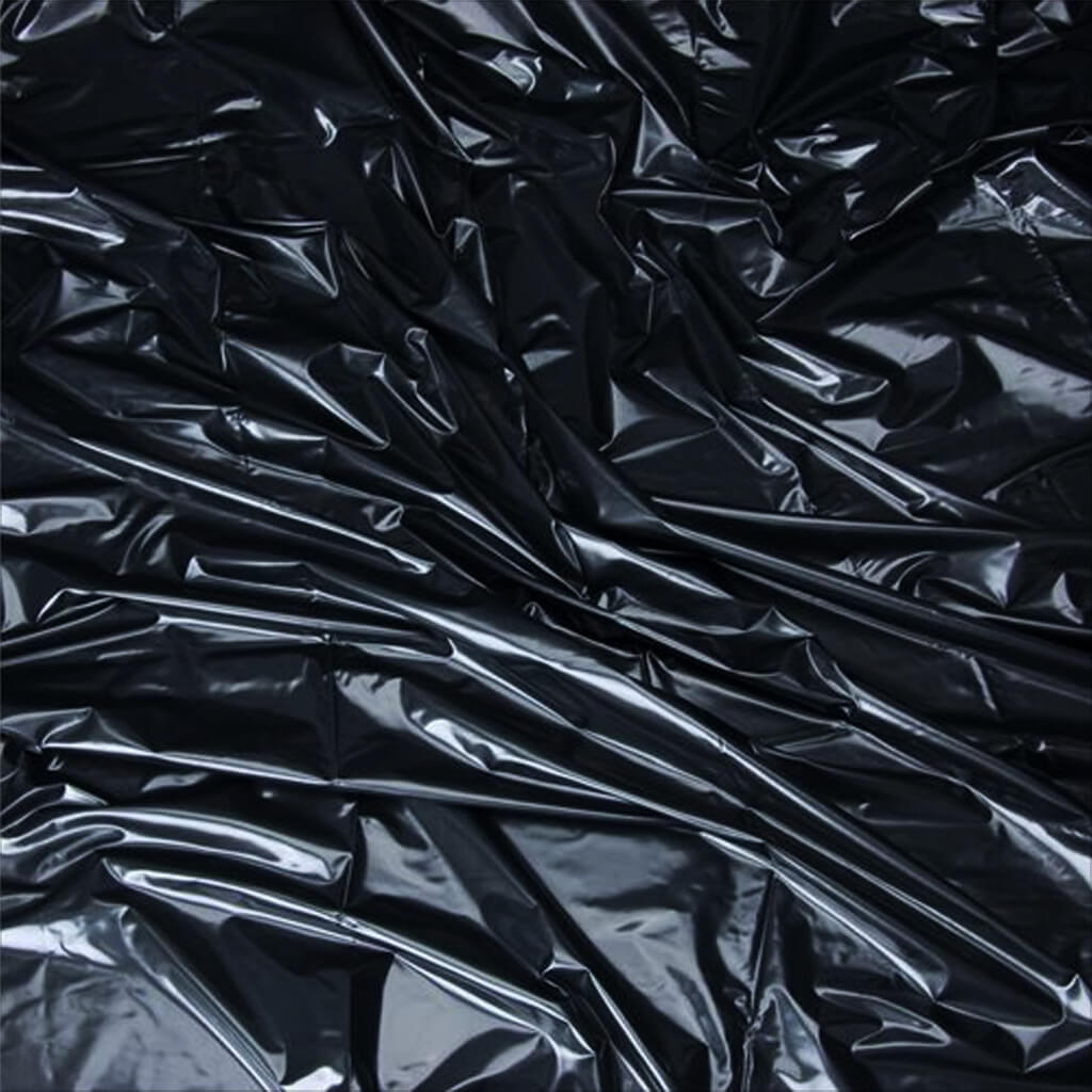 Lux Fetish Black Vinyl Bed Sheet