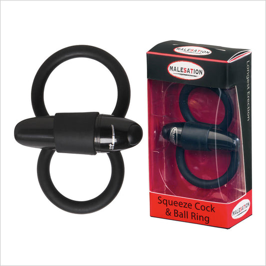 Malesation Squeeze Cock and Ball Ring