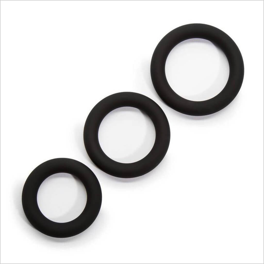 Three Piece Classic Scrotum & Penis Ring Set | Malestation