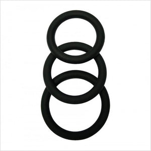Three Piece Classic Scrotum & Penis Ring Set | Malestation