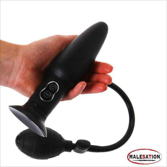 Malestation Inflatable Vibrating Butt Plug