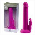 Load image into Gallery viewer, Minds of Love Silicone Rabbit Suction Cup Dildo
