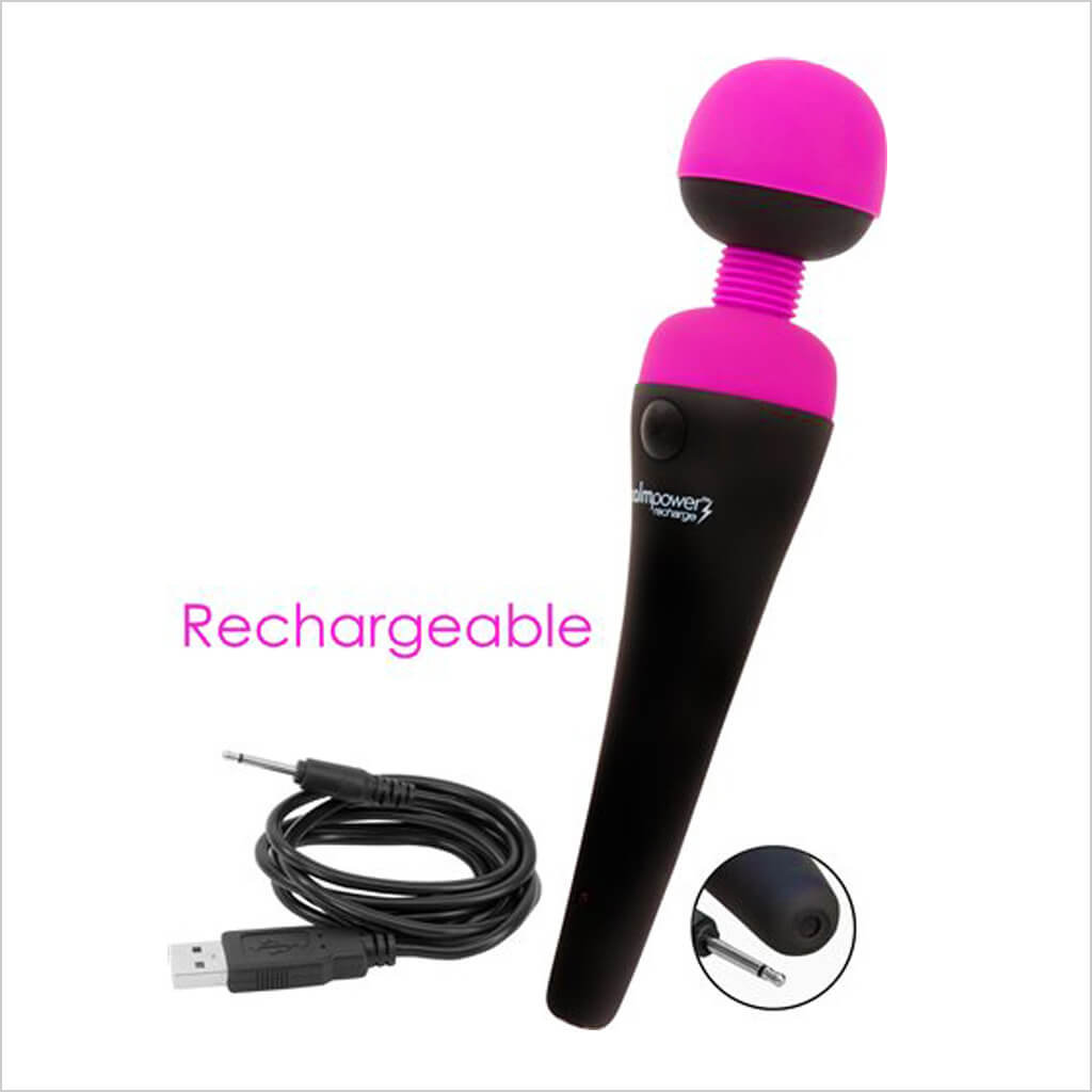 Swan Palm Power Rechargeable Massager