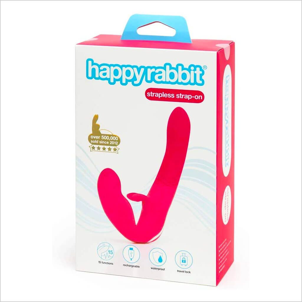 Lovehoney Happy Rabbit Vibrating Strapless Strap-On